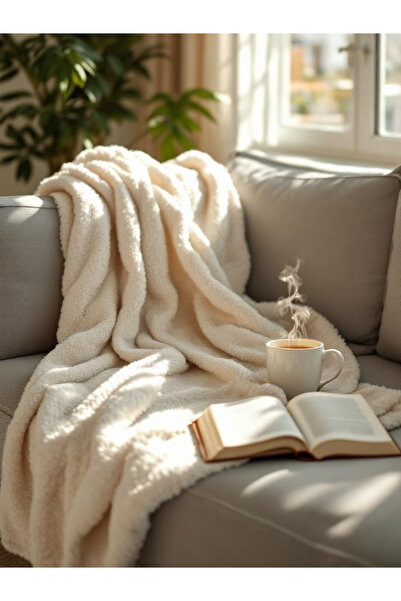 JACA Wellsoft Plush Fleece Tv Blanket Single Blanket (140X180 cm)