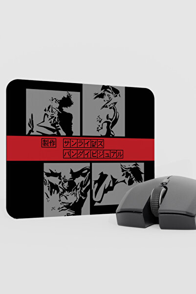 mousepad bastir لوحة ماوس كاوبوي بيوبوب أنيمي V3 - 22×18 بوصة للألعاب مع قاعد...