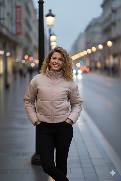 mooishan Novel Clara Women's Winter Women's Puffer Short Coat