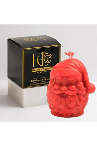 Happy Candles Beeswax candle, Merry Christmas