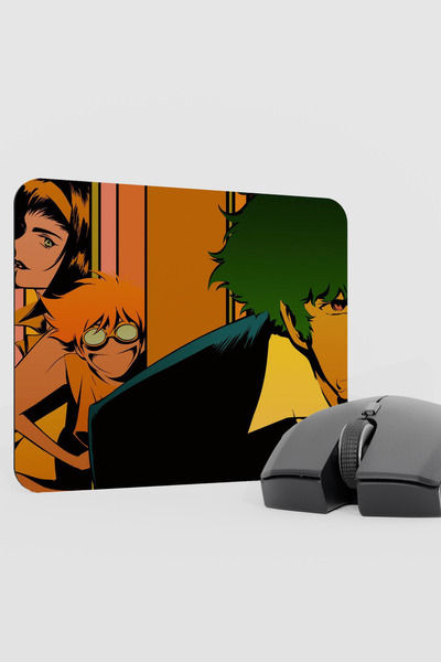 mousepad bastir لوحة ماوس كاوبوي بيوبوب أنيمي V2 - 22×18 بوصة للألعاب مع قاعد...