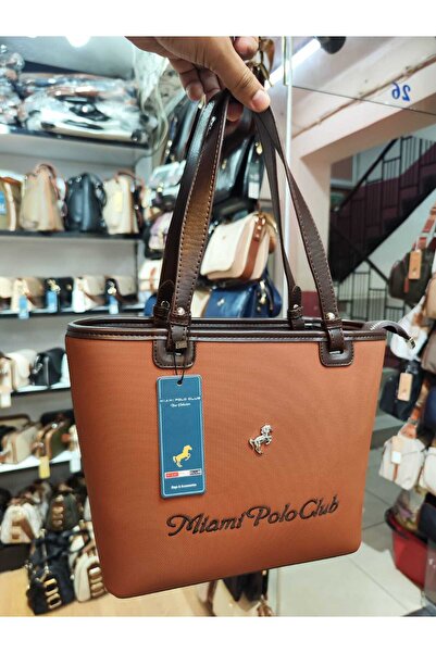 H&D COLLECTİON حقيبة يد نسائية من ميامي بولو كلوب