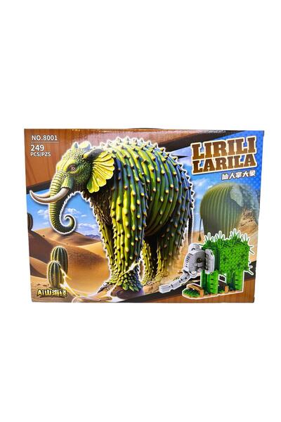 JPT Set de construcție creativ cu cactus elefant - 249 de piese