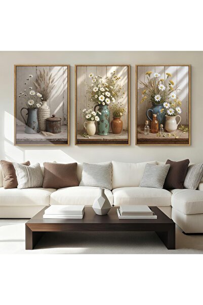 ALAYRA International لوحة فنية جدارية أنيقة تجريدية مؤطرة، مقاس 30 × 40 سم