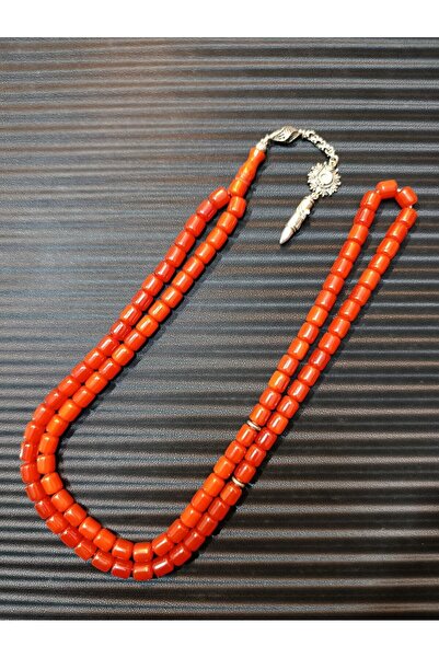 Anemore Collection سبحة كهرمان مضغوطة 99 حبة مصنوعة خصيصًا