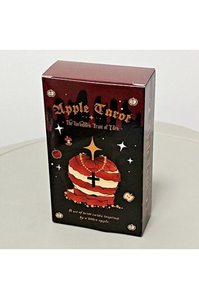 Choice Red Tarot Deck 79 Pcs Tarot Cards 10.3*6cm Out of Curiosity about The s In The Garden of Eden