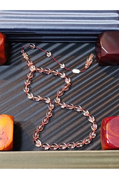 Anemore Collection سبحة من حجر العقيق الناري مصنوعة يدويًا بواسطة مهندس ماهر ...