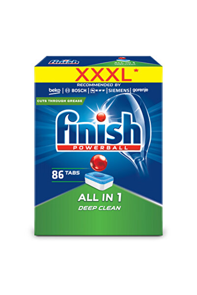 Finish Detergent Capsule Masina de Spalat Vase All in One 86 bucati