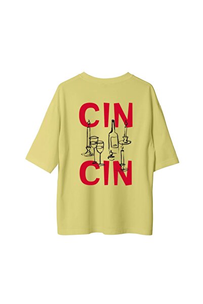 CANDLEMASTORE سين سين - قصة فضفاضة تي شيرت