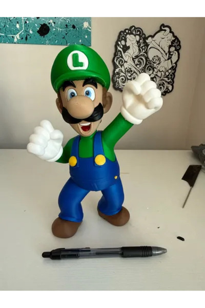 HasFar Tech شخصية لطيفة بشارب - تمثال ملون للألعاب والمقتنيات