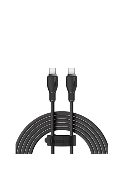 Baseus بيسوس - كيبل تايب سي الي تايب سي بطول 1.2 متر بقوة 100 واط متعدد الالوان