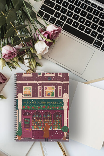 Flowery Paper Yeniyıl temalı Okuma Günlüğüm ,Hediye Sticker ,60 yaprak/120 sa...