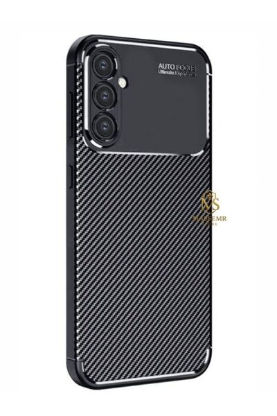 Massemr حافظة سامسونج جالاكسي S24 FE ذات تركيز تلقائي، غطاء كربوني ممتص للصدم...