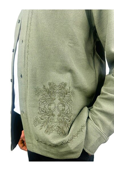 KAİKAİ NAKIŞLI CEKET GÖMLEK