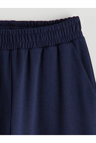 LC Waikiki KOOR SPORT Lacivert Beli Lastikli Soft Touch Kadın Eşofman Altı