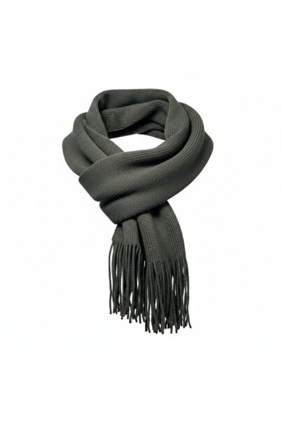 Mustran Eșarfă din tricot cu textura moale |   Model unisex de tricotat pentru iarnă, care menține căldura, eșarfă elegantă