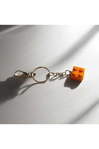 Pawnest Handmade Block Toy Keychain – Attachable to Bag, 10 Color Options, wi...