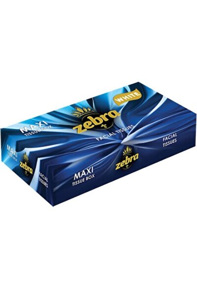 Zebra Șervețele faciale Maxi albe 100 buc
