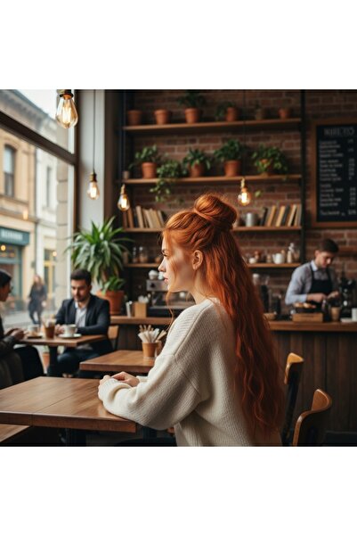 Zeysum Bakır Dalgalı Çıt Çıtlı Saç 8 Parça Ekstra Kabarık Yoğun 250 gr 65 cm