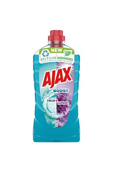 Ajax Detergent universal Boost cu oțet și lavandă albastră 1L