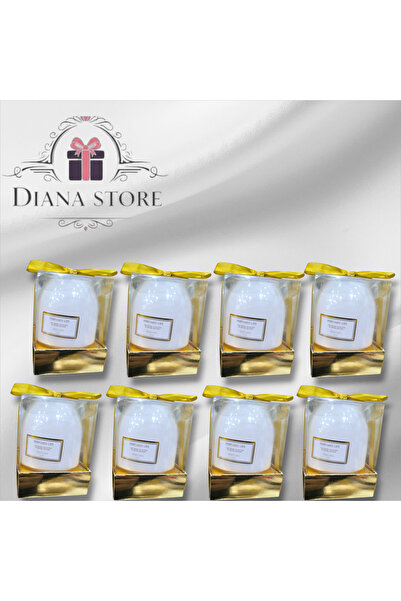 GIFT Arranged candle sets with ribbon, 12 pieces