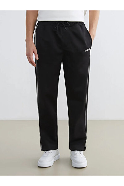 LC Waikiki XSIDE Siyah Standart Kalıp Erkek Eşofman Altı