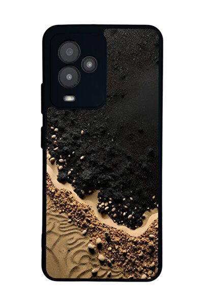 General Mobile حافظة سوداء متوافقة مع GM24 Pro Matte - سيليكون ناعم، واقي، غطاء ممتص للصدمات