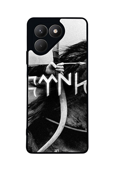 TECNO حافظة سوداء متوافقة مع Pova 7 Matte - سيليكون ناعم، واقي، غطاء ممتص للصدمات