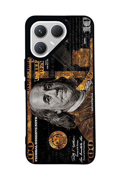 TECNO حافظة سوداء متوافقة مع هاتف Pova 7 Pro – سيليكون ناعم، واقي، غطاء ممتص للصدمات