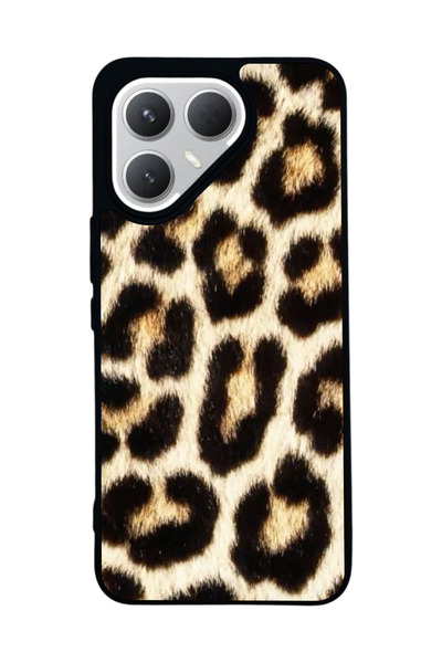 TECNO حافظة سوداء متوافقة مع هاتف Pova 7 Pro – سيليكون ناعم، واقي، غطاء ممتص للصدمات