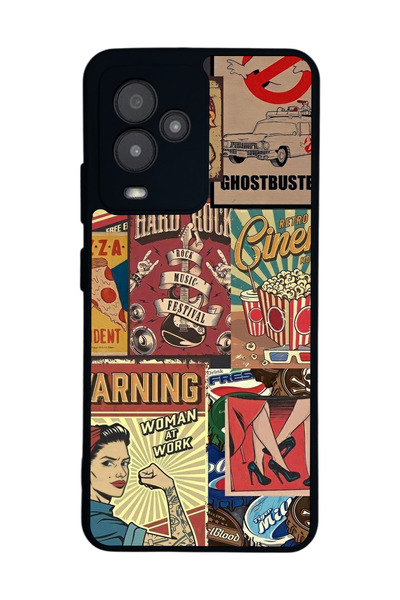 General Mobile حافظة سوداء متوافقة مع GM24 Pro Matte - سيليكون ناعم، واقي، غطاء ممتص للصدمات