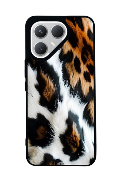 TECNO حافظة سوداء متوافقة مع هاتف Pova 7 Pro – سيليكون ناعم، واقي، غطاء ممتص للصدمات