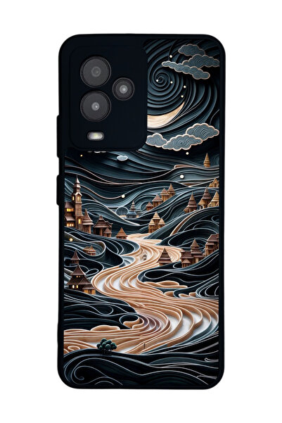 General Mobile حافظة سوداء متوافقة مع GM24 Pro Matte - سيليكون ناعم، واقي، غطاء ممتص للصدمات