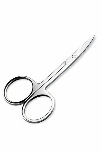 Masdala Egar Hassas Uçlu Makas Paslanmaz Çelik Manikür Kaş Burun Tüy Kesme İn...