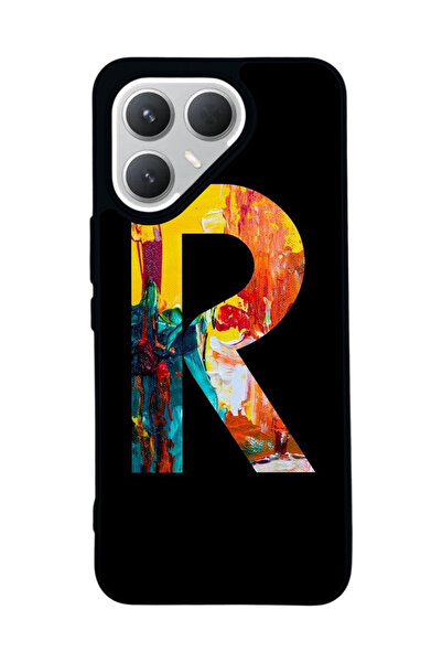 TECNO Pova 7 Pro Matte Compatible Black Case – Soft Silicone, Protective, Shock-Absorbing Cover