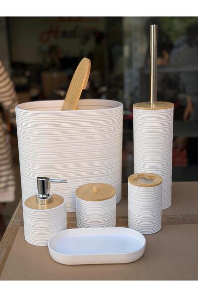 Hediye Köşkü Acar Bambulu Banyo Seti