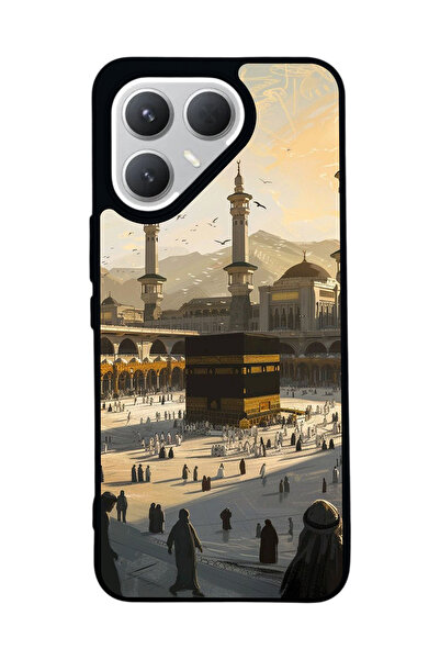 TECNO حافظة سوداء متوافقة مع هاتف Pova 7 Pro – سيليكون ناعم، واقي، غطاء ممتص للصدمات