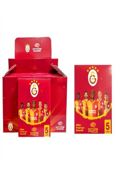 Mythos Cards MYTHOS RİSE FUTBOLCU KARTLARI GALATASARAY 5 KART 16 LI