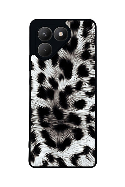 TECNO حافظة سوداء متوافقة مع Pova 7 Matte - سيليكون ناعم، واقي، غطاء ممتص للصدمات