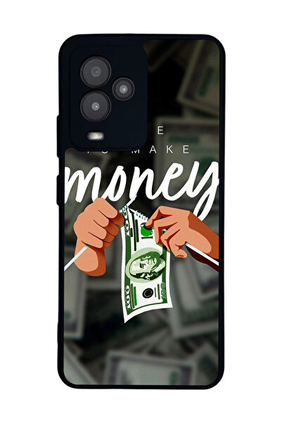 General Mobile حافظة سوداء متوافقة مع GM24 Pro Matte - سيليكون ناعم، واقي، غط...