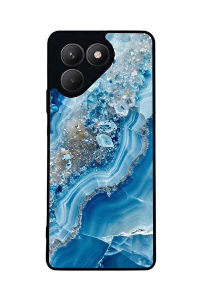 TECNO حافظة سوداء متوافقة مع Pova 7 Matte - سيليكون ناعم، واقي، غطاء ممتص للصدمات