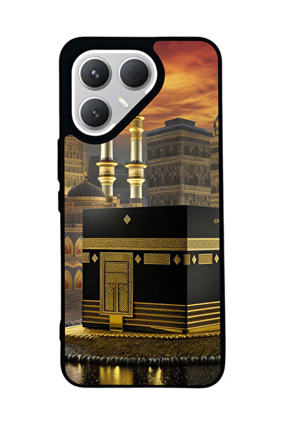 TECNO Pova 7 Pro Matte Compatible Black Case – Soft Silicone, Protective, Sho...