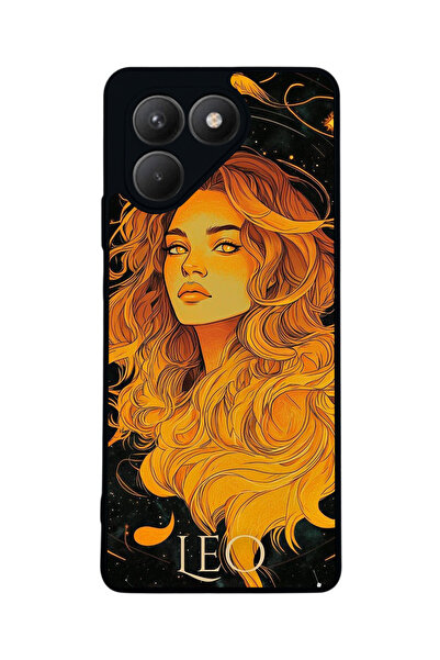 TECNO Pova 7 Matte Compatible Black Case – Soft Silicone, Protective, Shock-A...