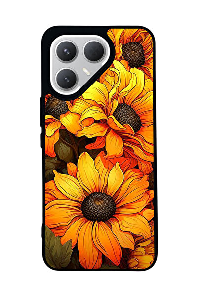 TECNO Pova 7 Pro Matte Compatible Black Case – Soft Silicone, Protective, Shock-Absorbing Cover