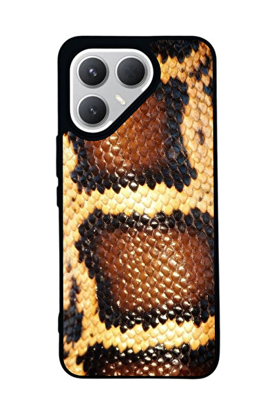 TECNO Pova 7 Pro Matte Compatible Black Case – Soft Silicone, Protective, Shock-Absorbing Cover