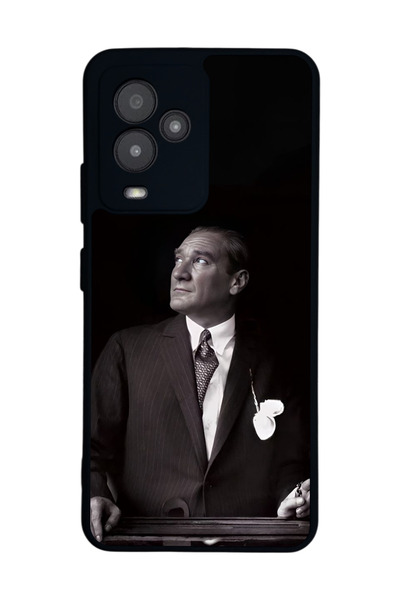 General Mobile حافظة سوداء متوافقة مع GM24 Pro Matte - سيليكون ناعم، واقي، غطاء ممتص للصدمات