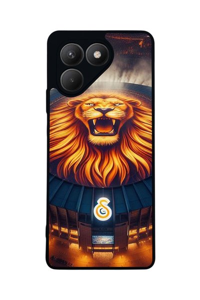 TECNO Pova 7 Matte Compatible Black Case – Soft Silicone, Protective, Shock-A...
