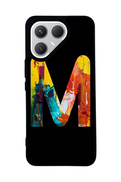 TECNO Pova 7 Pro Matte Compatible Black Case – Soft Silicone, Protective, Shock-Absorbing Cover