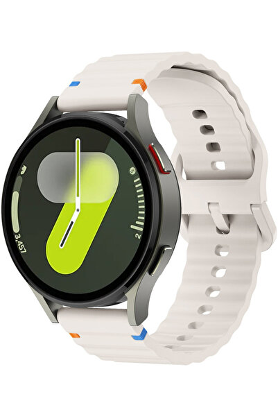 ceptego A+ Quality Samsung Galaxy Watch 8 40Mm/44Mm/46Mm Compatible Decorative Striped Band