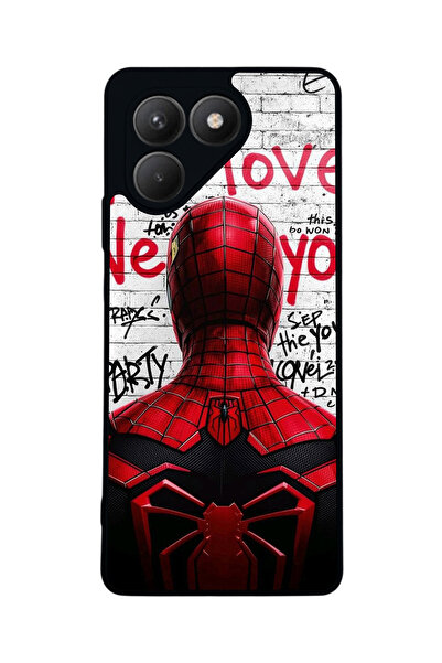 TECNO Pova 7 Matte Compatible Black Case – Soft Silicone, Protective, Shock-A...